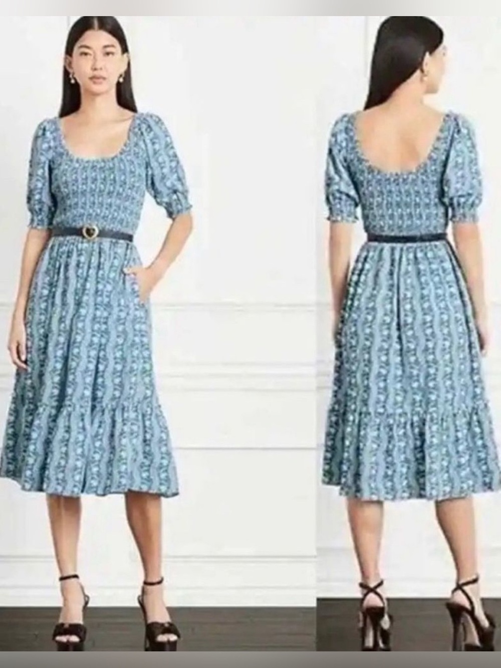 Hill House The Louisa Crepe Nap Dress XS